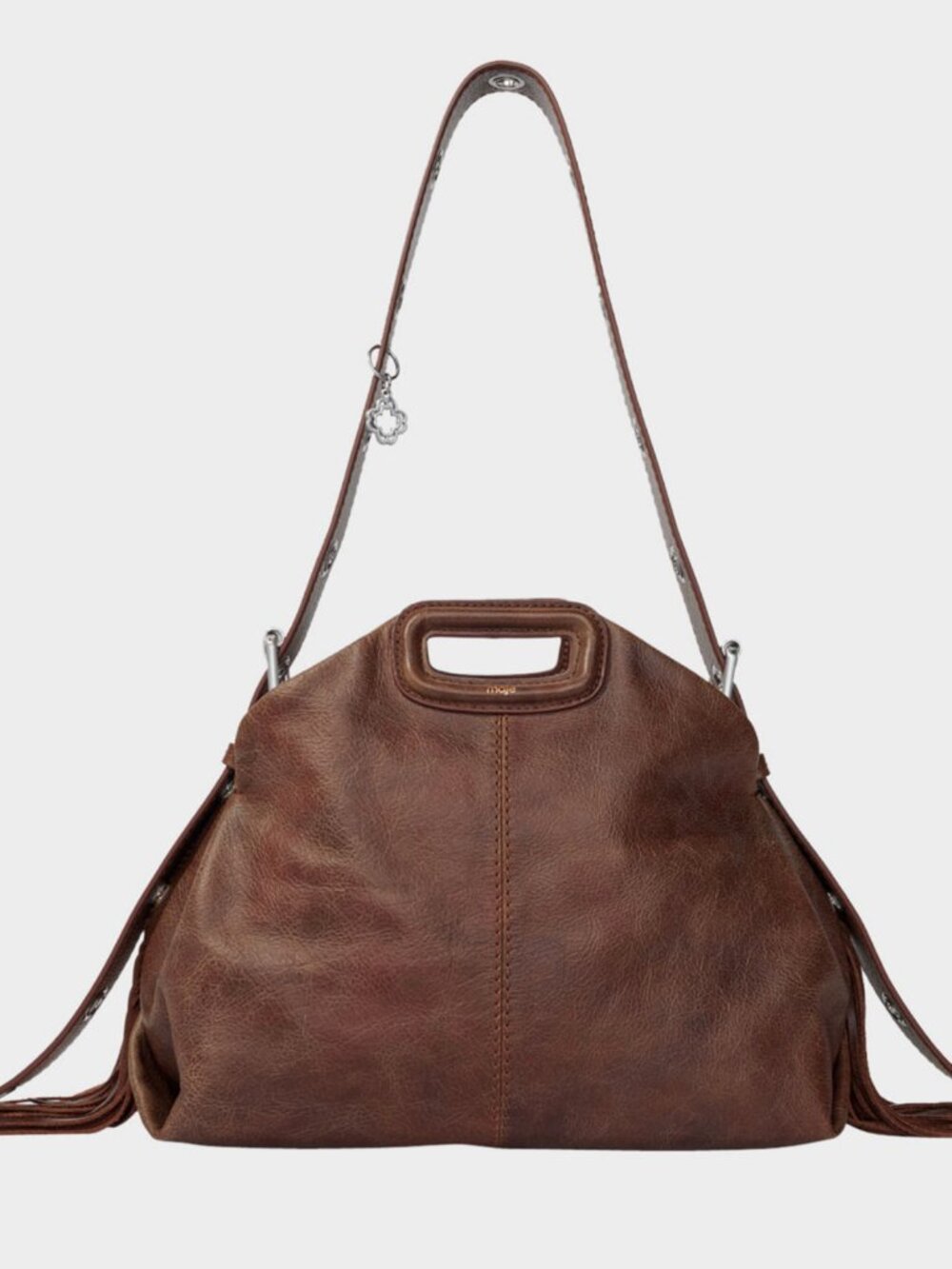 NWT MAJE - Miss M Bag | Vintage Leather Brown | MEDIUM SIZE